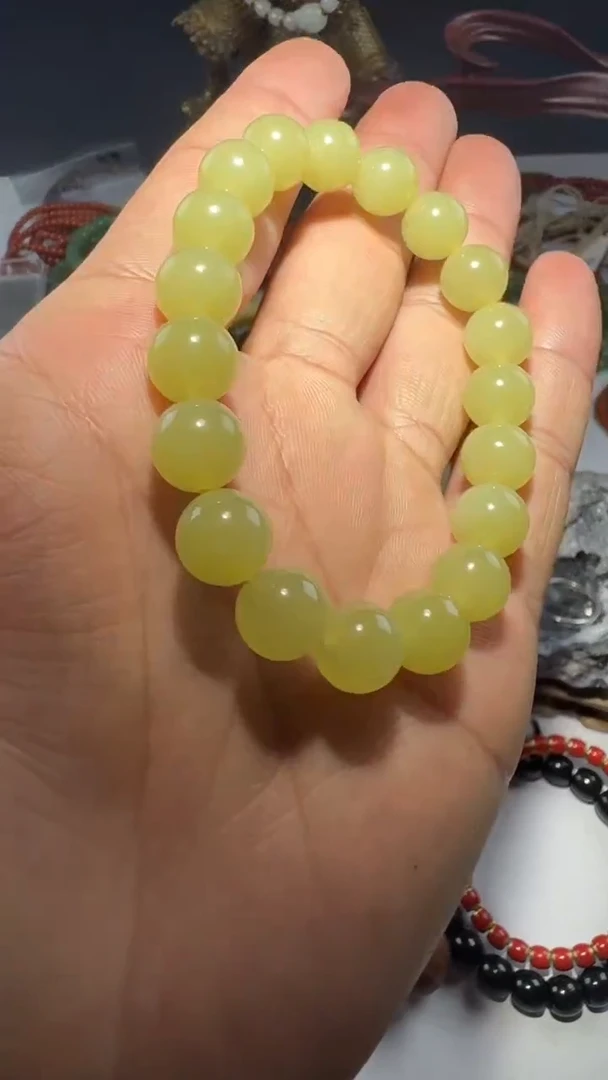 未镶嵌手串和田玉手串