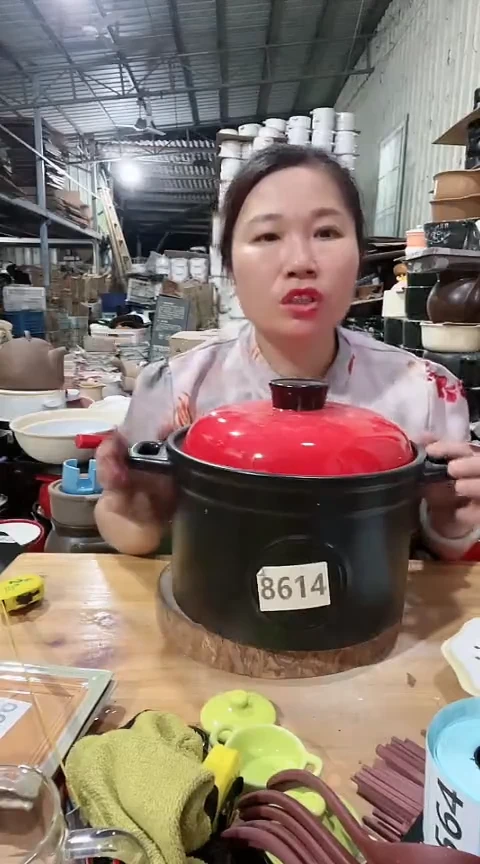 8614瑕疵黑锅带盖