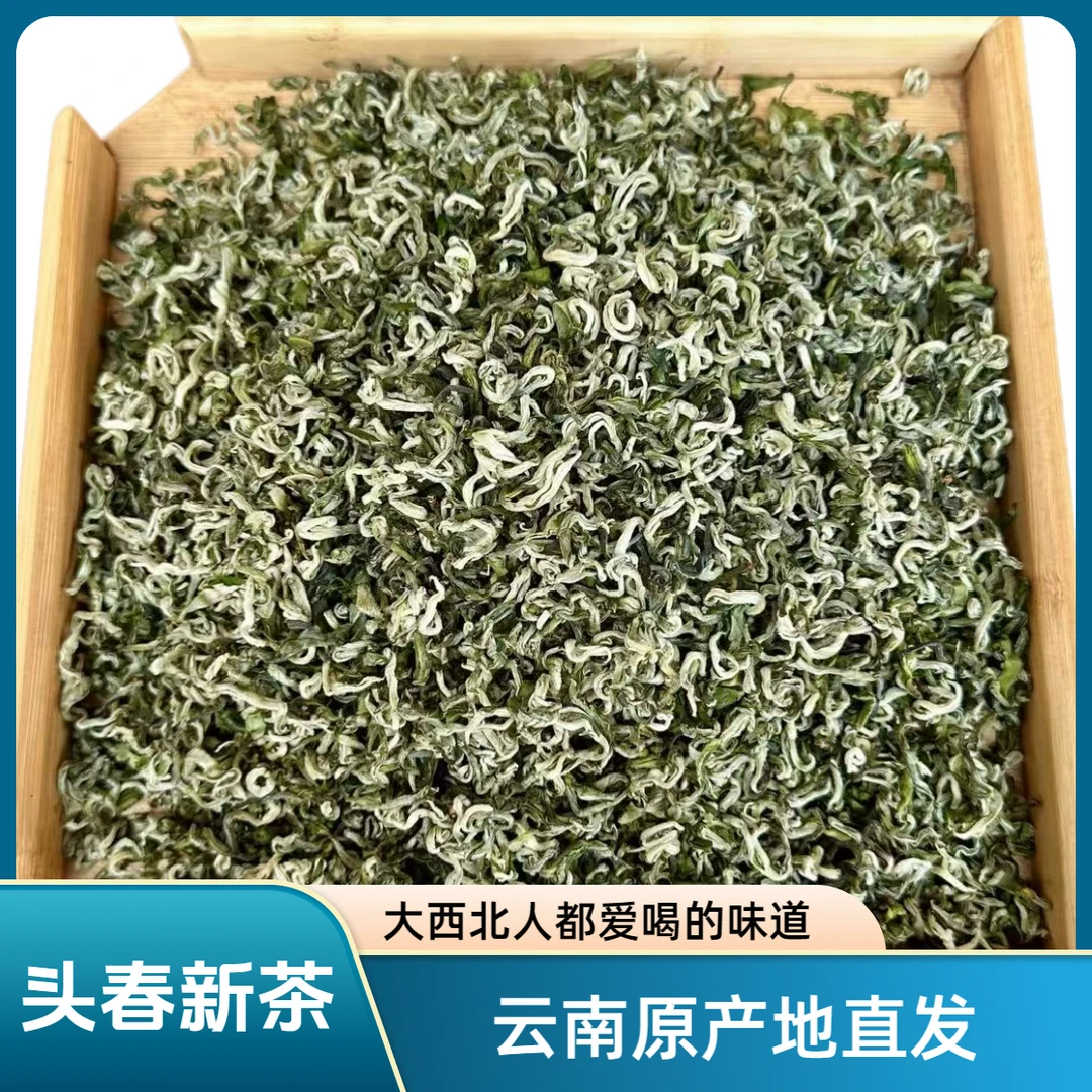 2025年春尖【滇绿雪花】云南高山绿茶滋味鲜爽【支持开箱试喝】