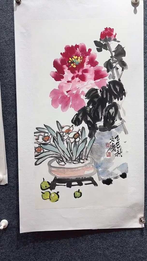 国画李火庆/国画/画心