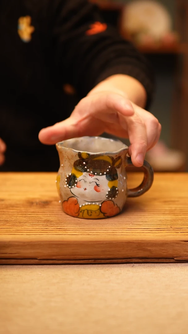 【闪购商品】@@陶园瓷舍@@纯手工手绘@高温釉下彩