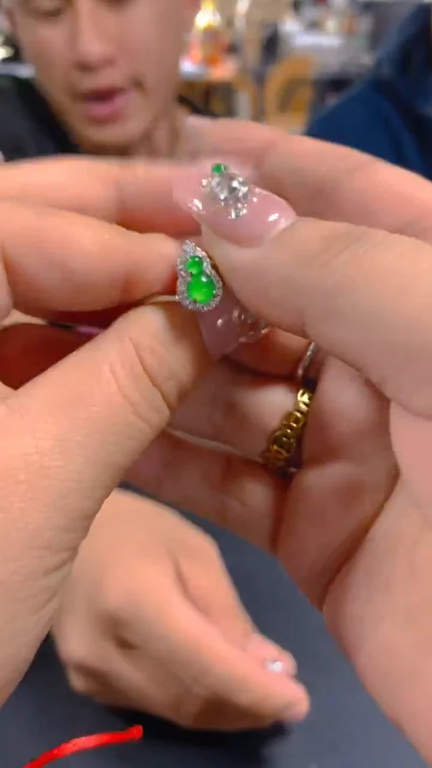 【闪购商品】翡翠戒指未镶嵌0296868051多样性发其一