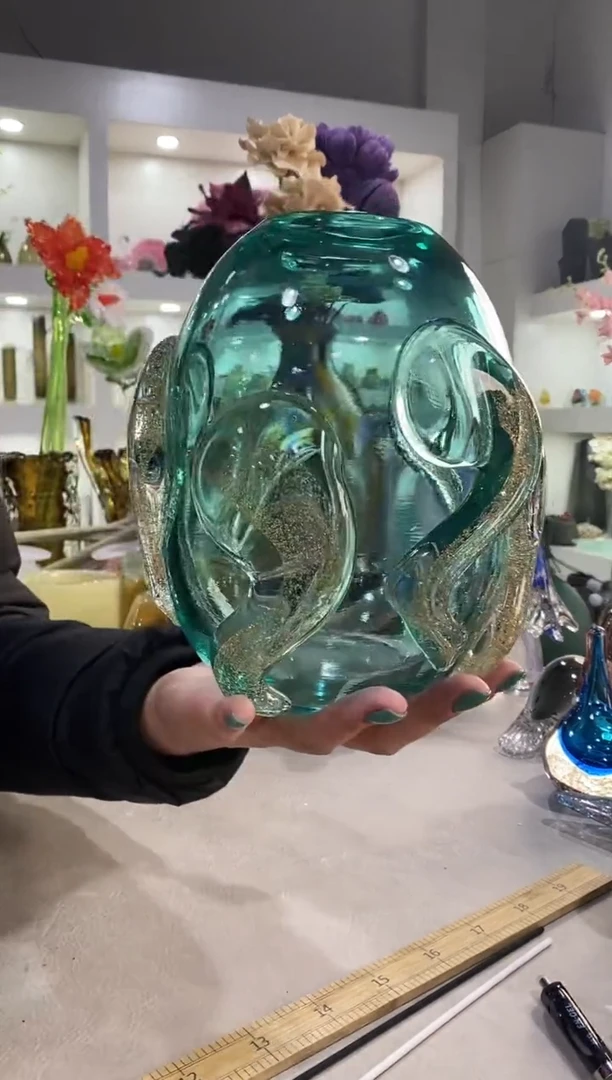 慕忆家手作琉璃花瓶