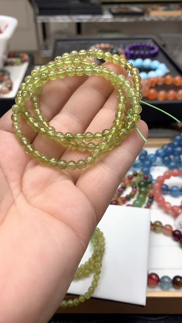 【闪购商品】石榴石手链未镶嵌手链73