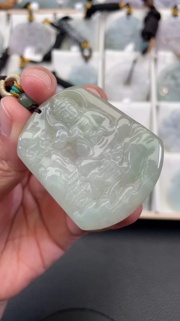 颈饰未镶嵌翡翠天然缅甸翡翠A货177