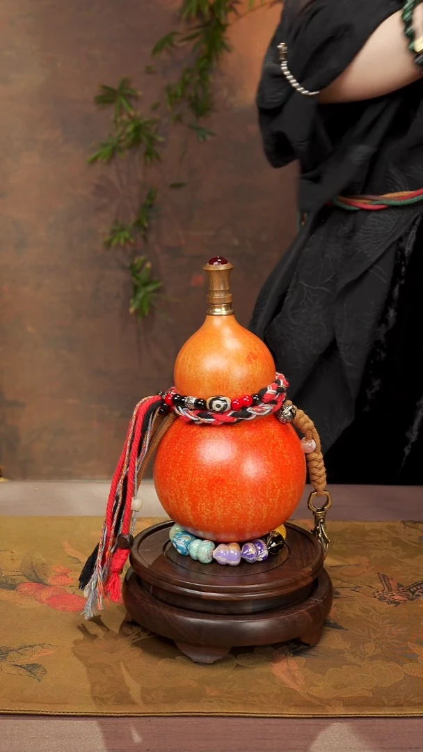 32 --精品大漆酒葫芦-----138