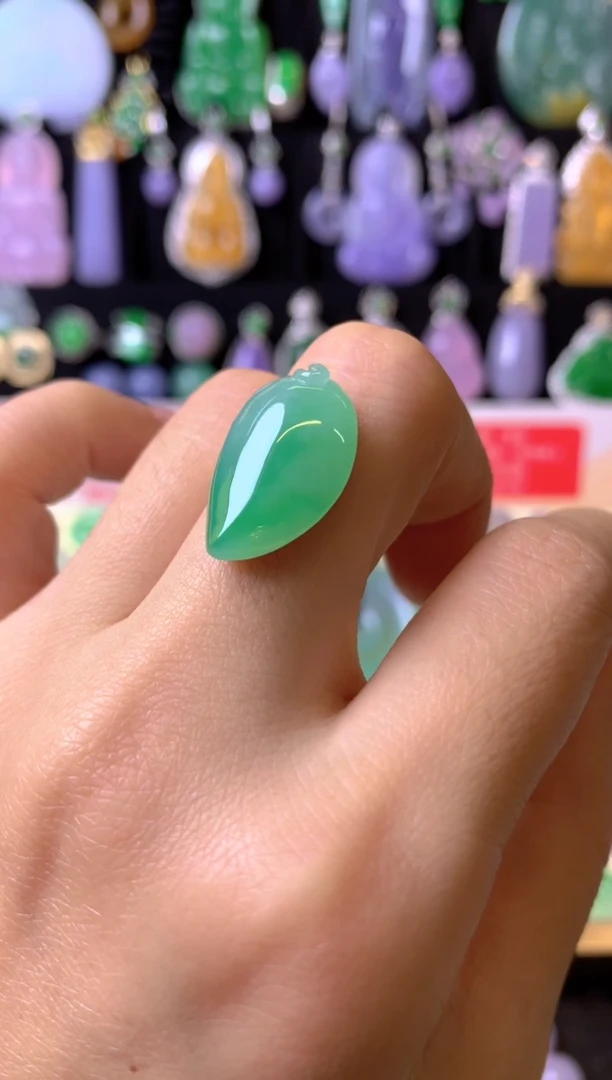 【闪购商品】定制翡翠未镶嵌1裸玉（客户意向镶嵌）