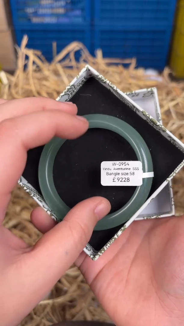 未镶嵌手镯石英质玉W0954