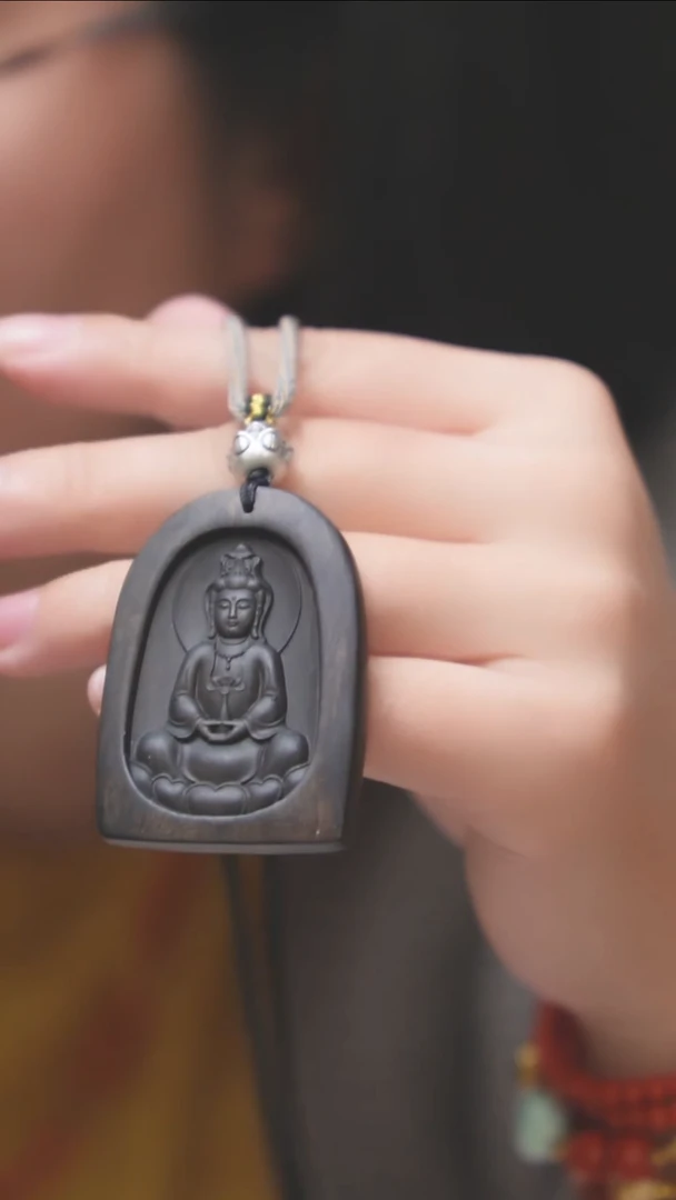 无足银珠宝奇石吊坠