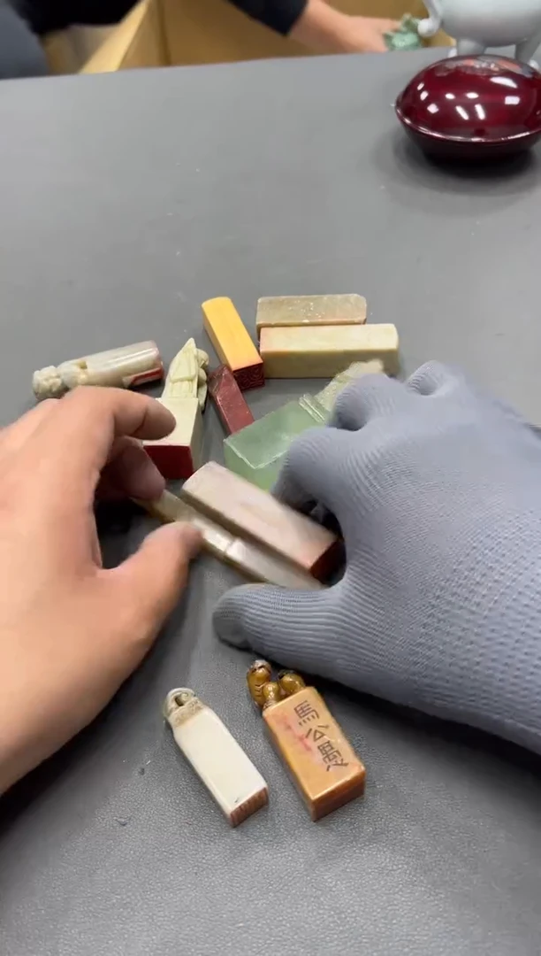 石材喜**华工艺品小四孤品收藏