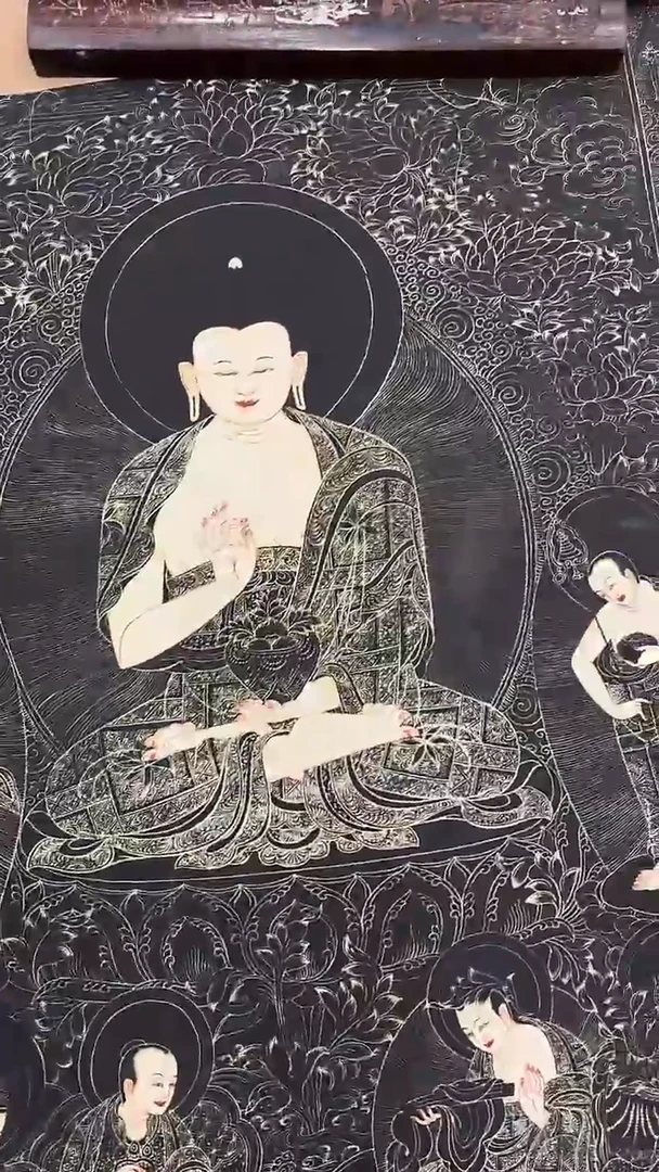 卷轴画唐卡16034