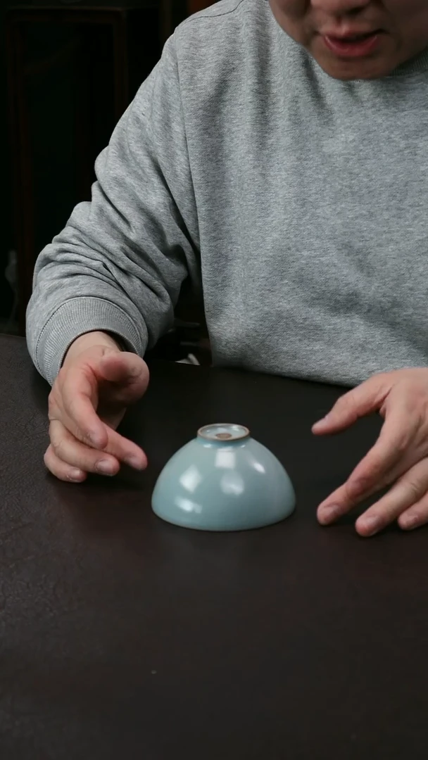 【闪购商品】其他汝官窑大鸡心杯17