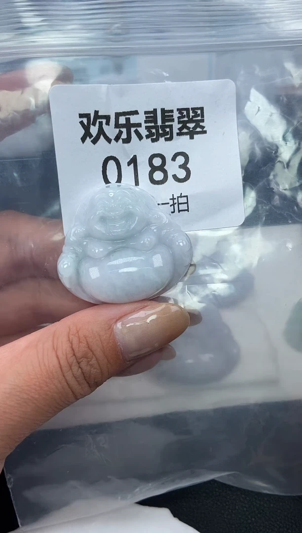 颈饰未镶嵌翡翠缅甸天然翡翠0183