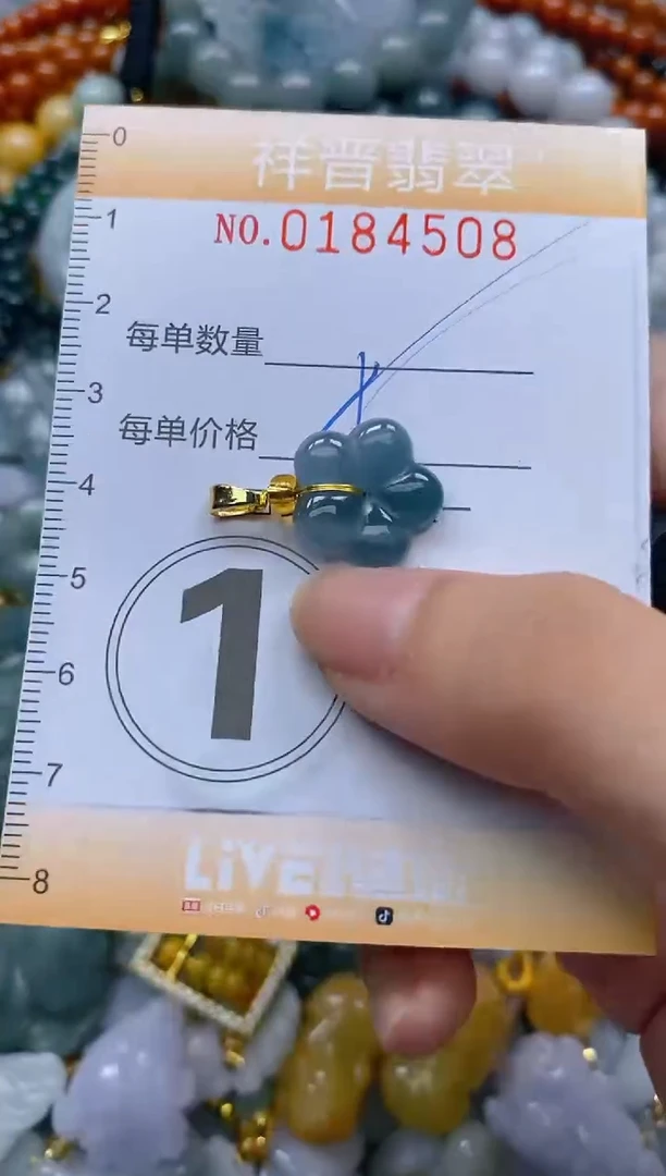 翡翠未镶嵌颈饰闪购0184508