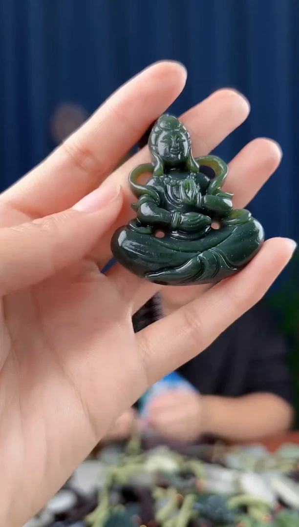 未镶嵌和田玉挂件拍一发一