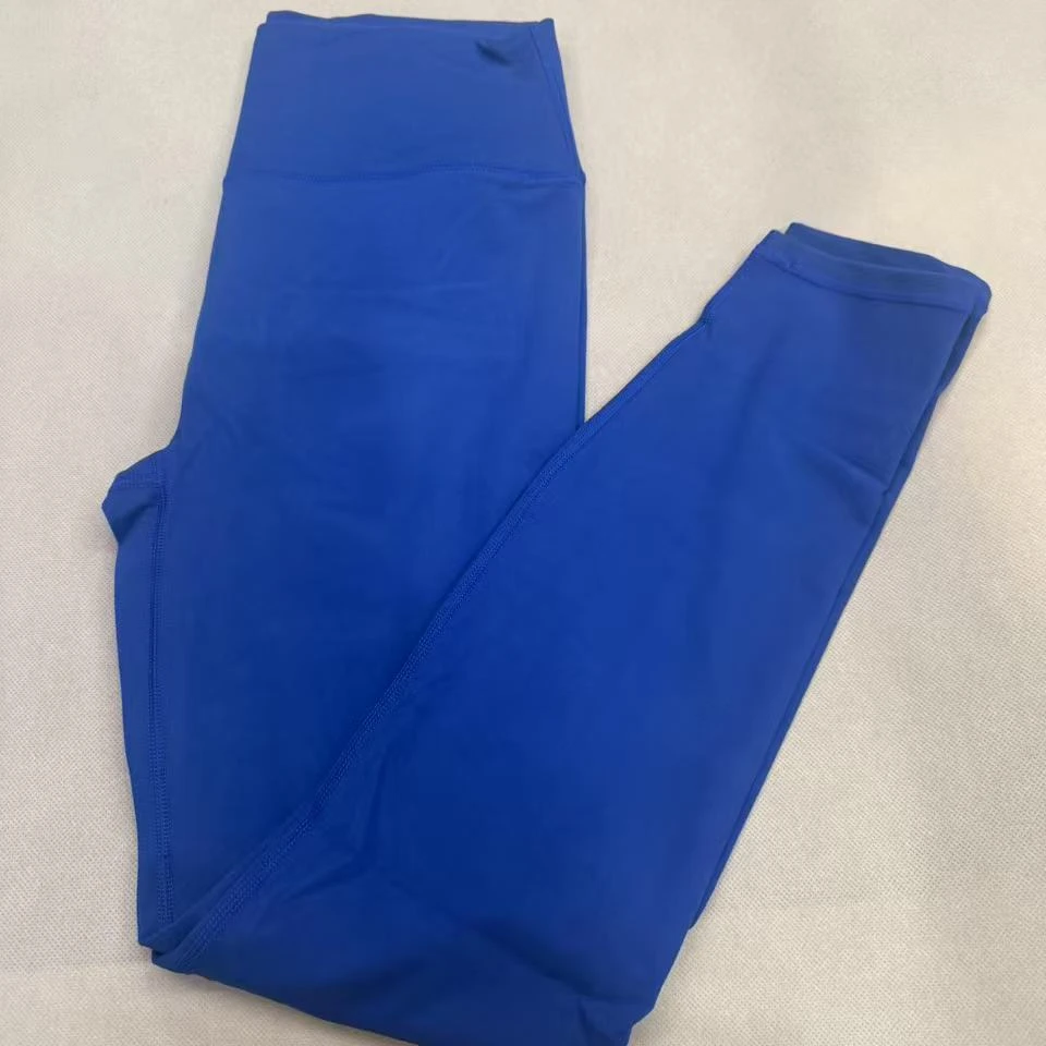 [断码特价]大码春夏瑜伽健身运动瑜伽裤九分裤KZ-蓝色