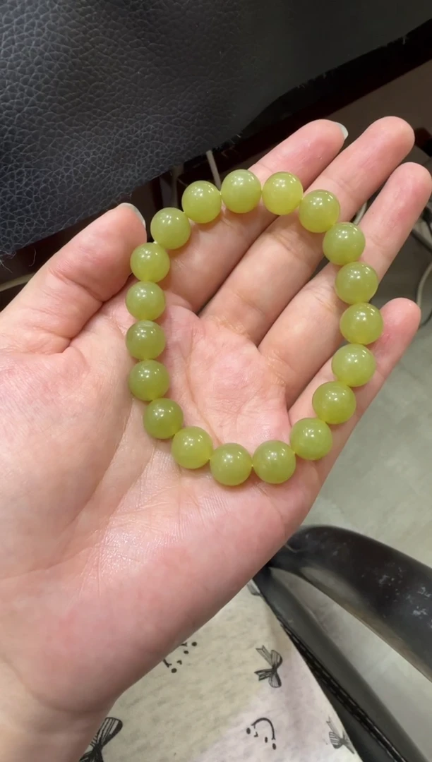 未镶嵌手串和田玉悟*若羌黄口手串 （产地直发）