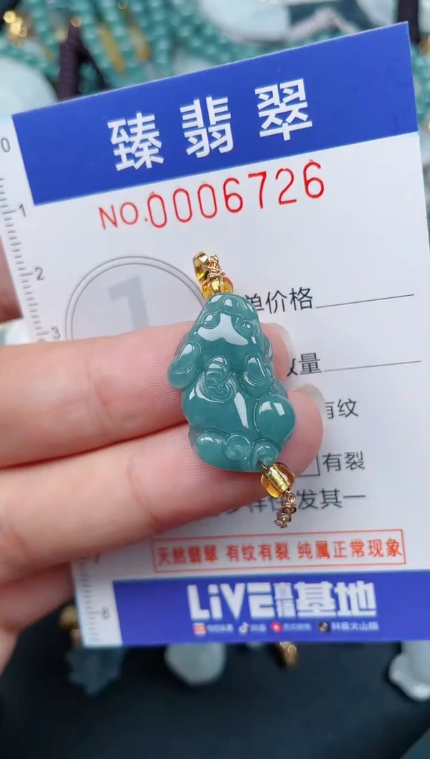 颈饰未镶嵌翡翠.0006726