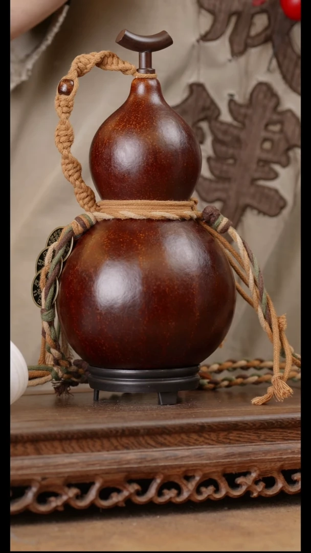 208号精品天然大漆酒葫芦一物一拍~/