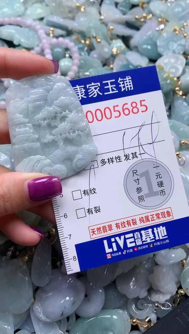 颈饰未镶嵌翡翠5685