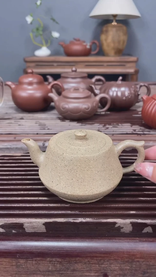 茶壶紫砂柱础全手工