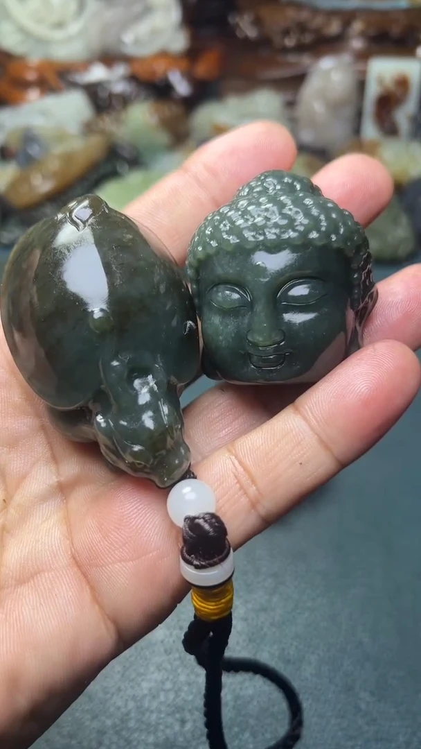 未镶嵌和田玉把件2