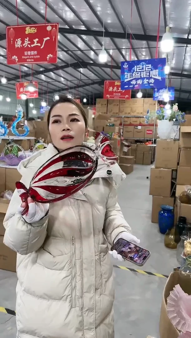 【闪购商品】无铅玻璃悠悠WY-花器-8早