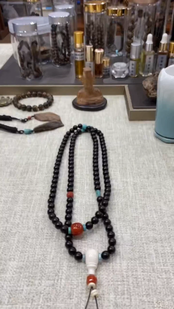 手串/手链小叶紫檀印度小叶紫檀0.8*108颗diy孤品