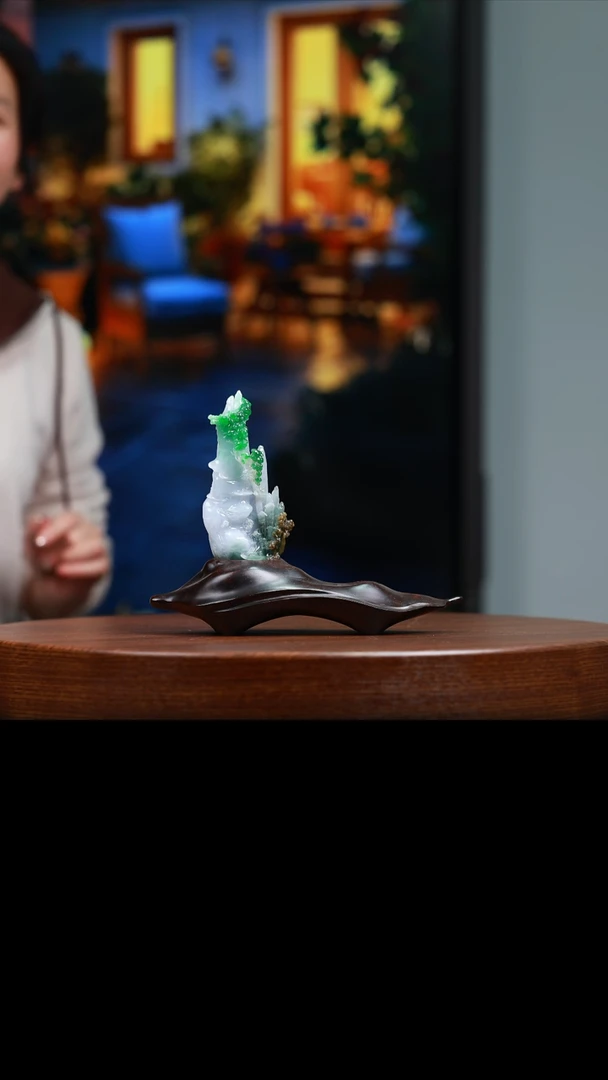 【闪购商品】定制翡翠未镶嵌翡翠山水