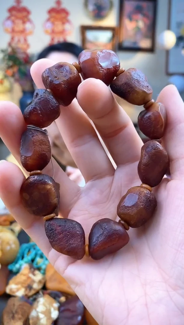 【闪购商品】琥珀手串未镶嵌手串