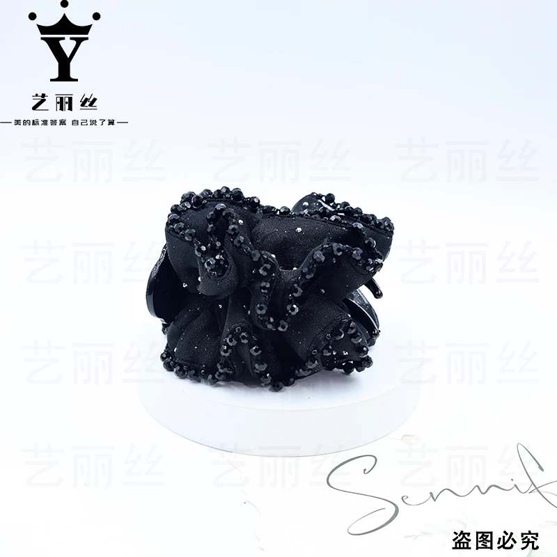 艺丽丝 东方之珠 [赫拉]满天星细闪锆石锁边精致时尚丸子夹YL1049