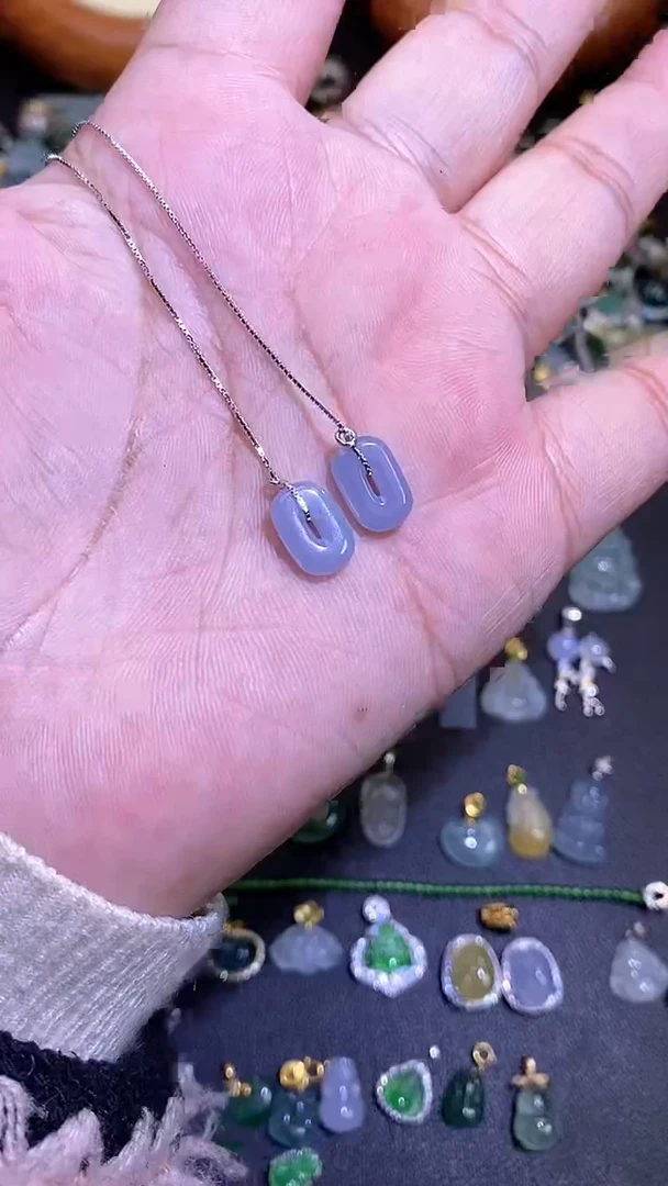 【闪购商品】翡翠吊坠(不含链)银S925镶嵌1