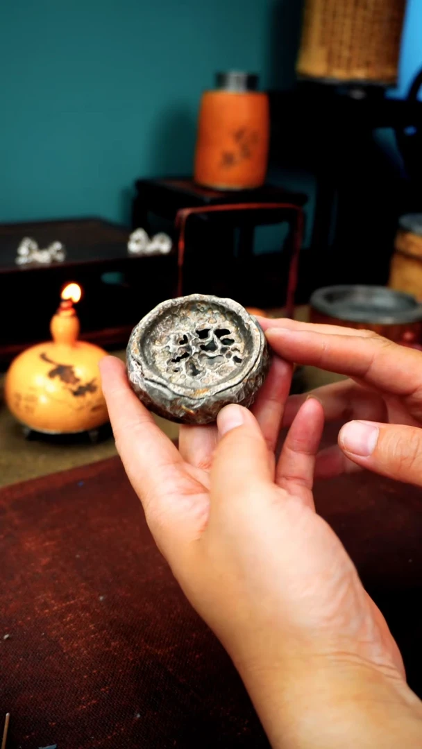 8076纯锡mini建水盖置6.4*2