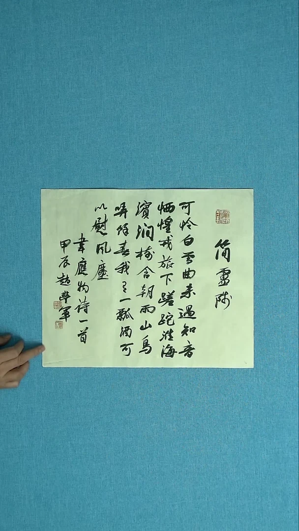 【闪购商品】书法004 河南赵丰军中书协34*34