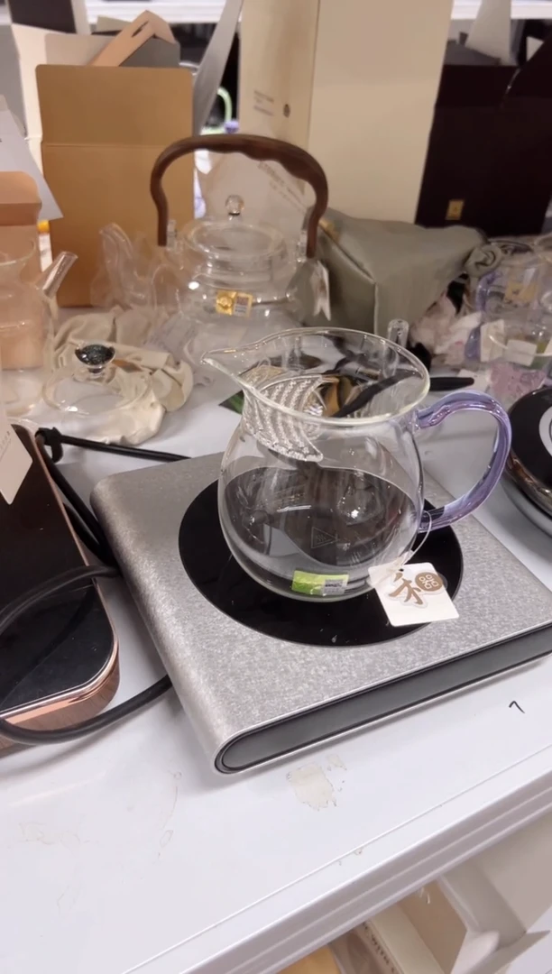 禾器观禄煮茶器浅紫色