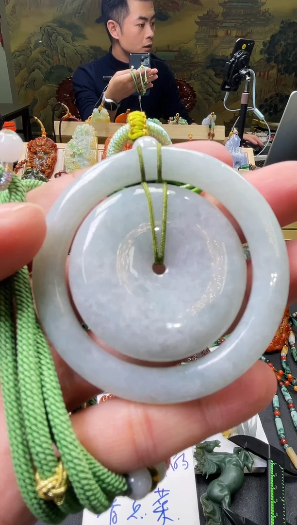 颈饰未镶嵌翡翠金澜翡翠12.19