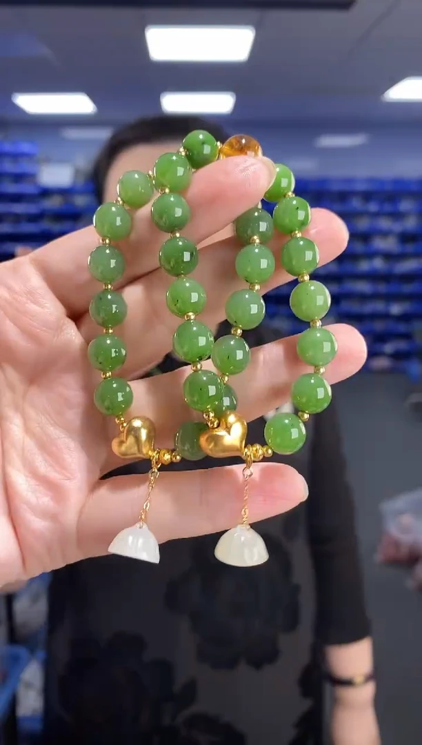 未镶嵌手链和田玉多样性发货发其一