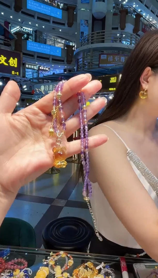 琥珀项链未镶嵌【 多样性发一 】