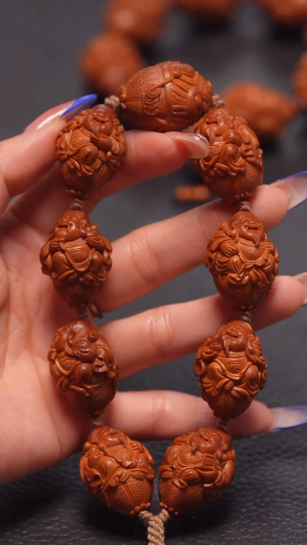 手串橄榄核2.2+/聚宝财神