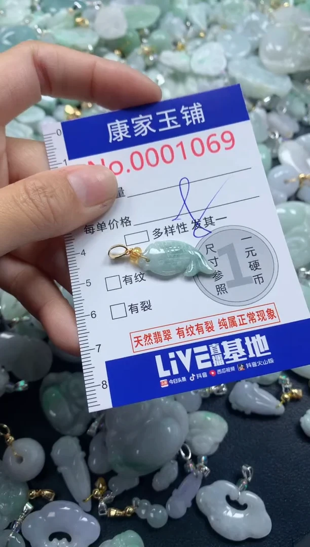 颈饰未镶嵌翡翠1069