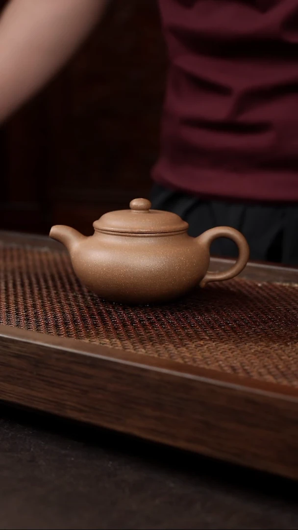 茶壶紫砂芝麻绿仿古