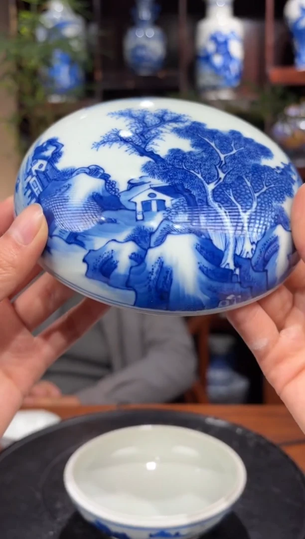 【闪购商品】摆件F20【人间瓷画】《卢水明》