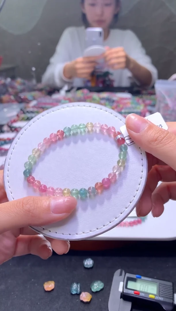 未镶嵌手串碧玺A33【天然碧玺】