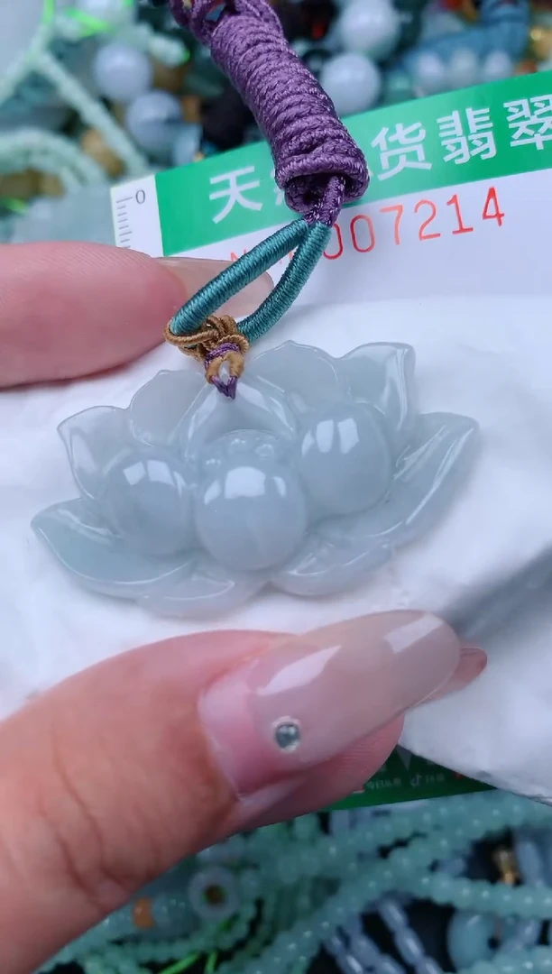 翡翠未镶嵌颈饰.0007214