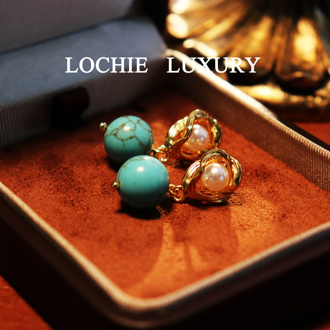 铜合金锆石耳饰 Q045【珍宝乐园】复古轻奢精致小众耳钉