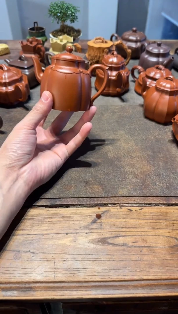 茶壶紫砂鑫锦绣如意