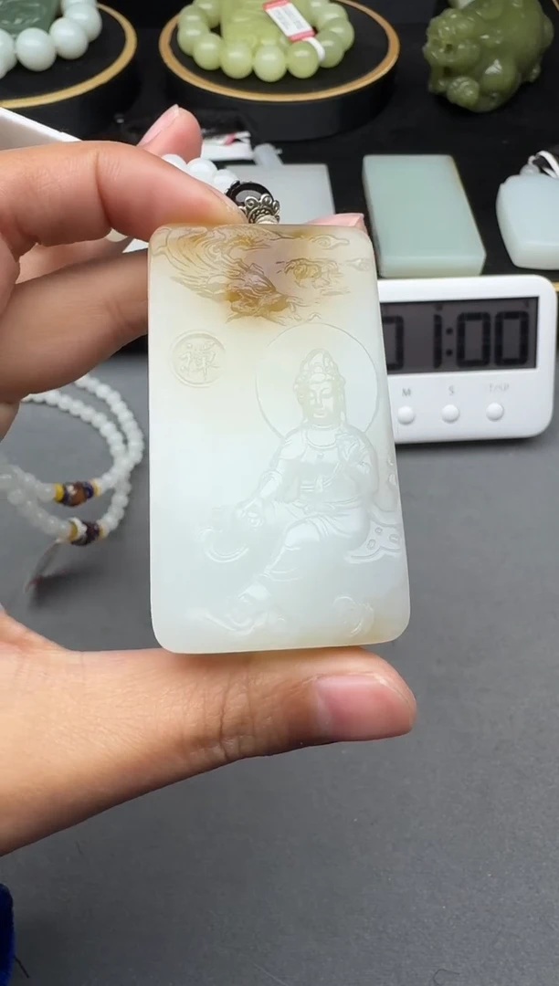 颈饰未镶嵌和田玉1
