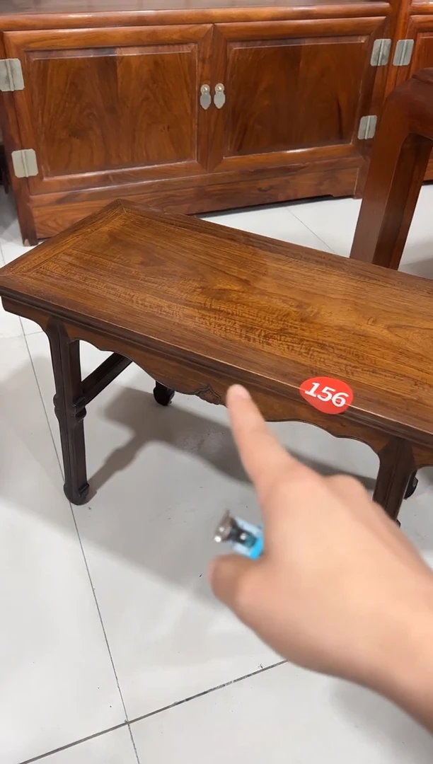 156花梨木高贡台条案