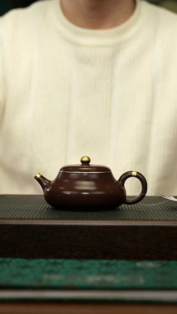 【闪购商品】紫砂茶壶宜兴原矿 手工 紫砂壶容量160CC