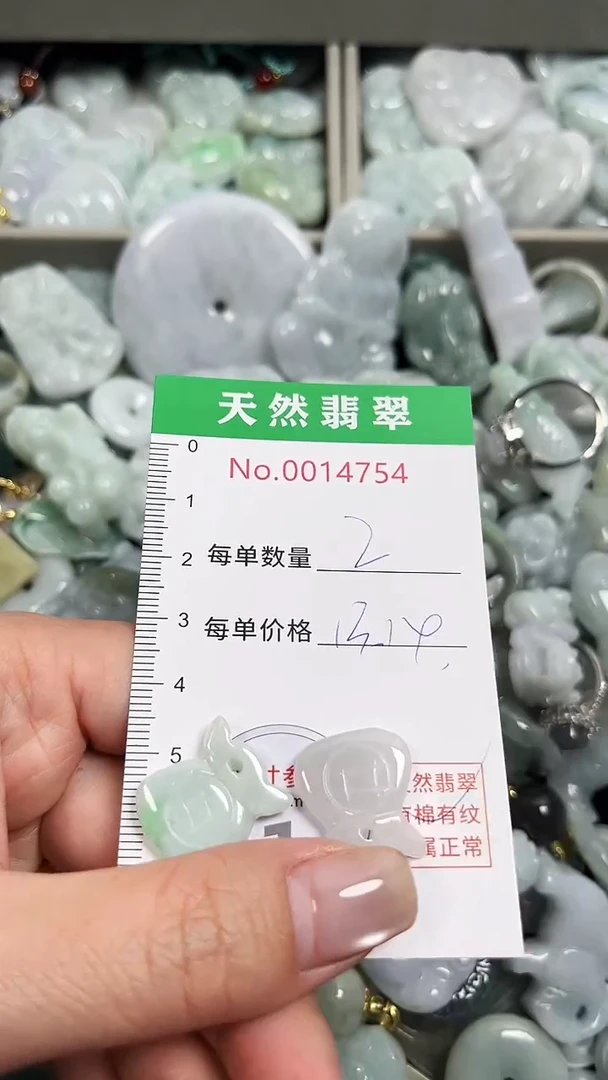 翡翠未镶嵌吊坠(不含链)4754
